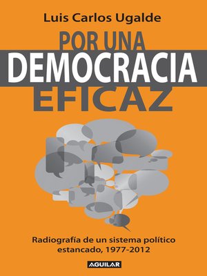 cover image of Por una democracia eficaz